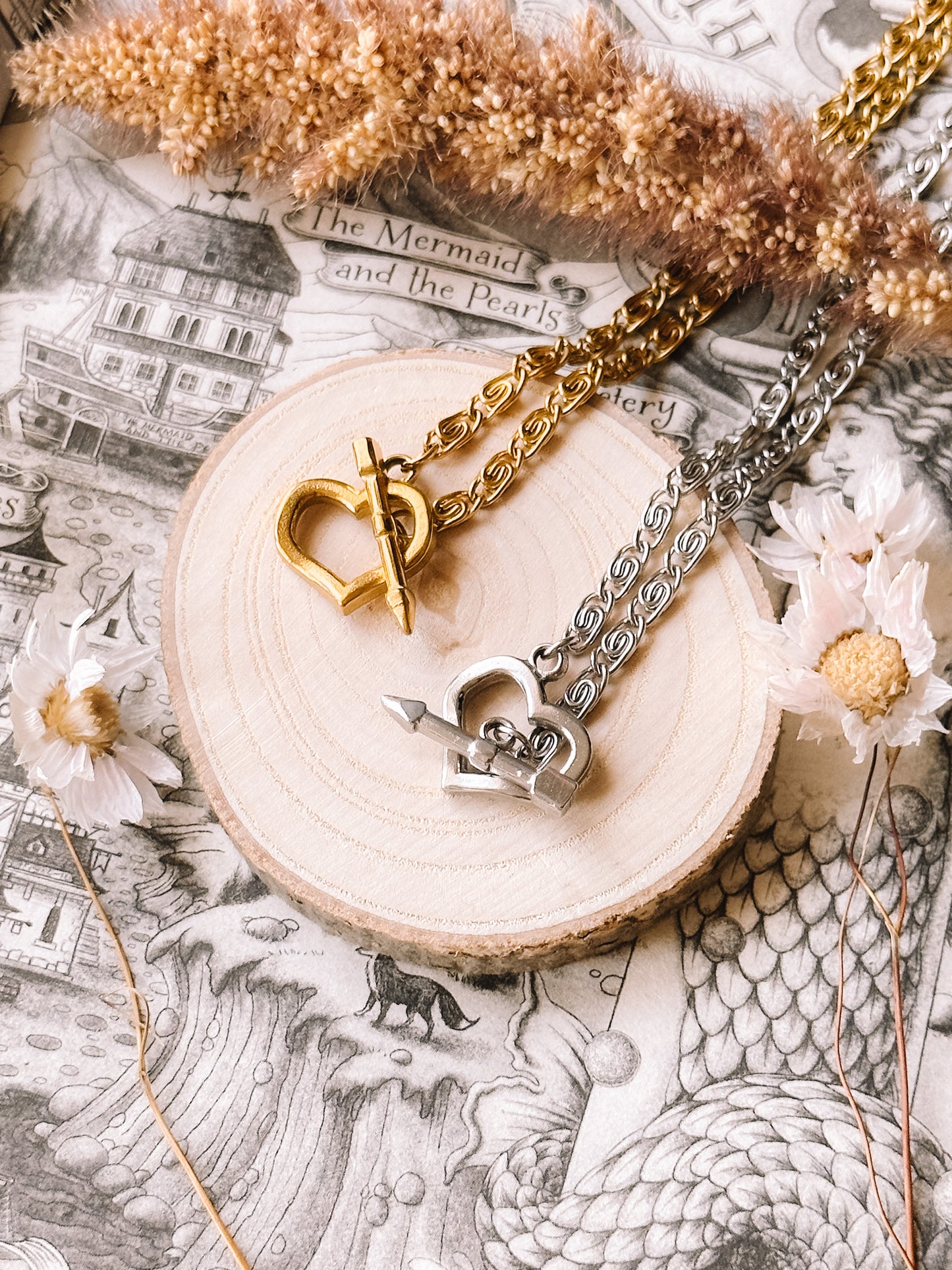 Archer and the Fox Necklace