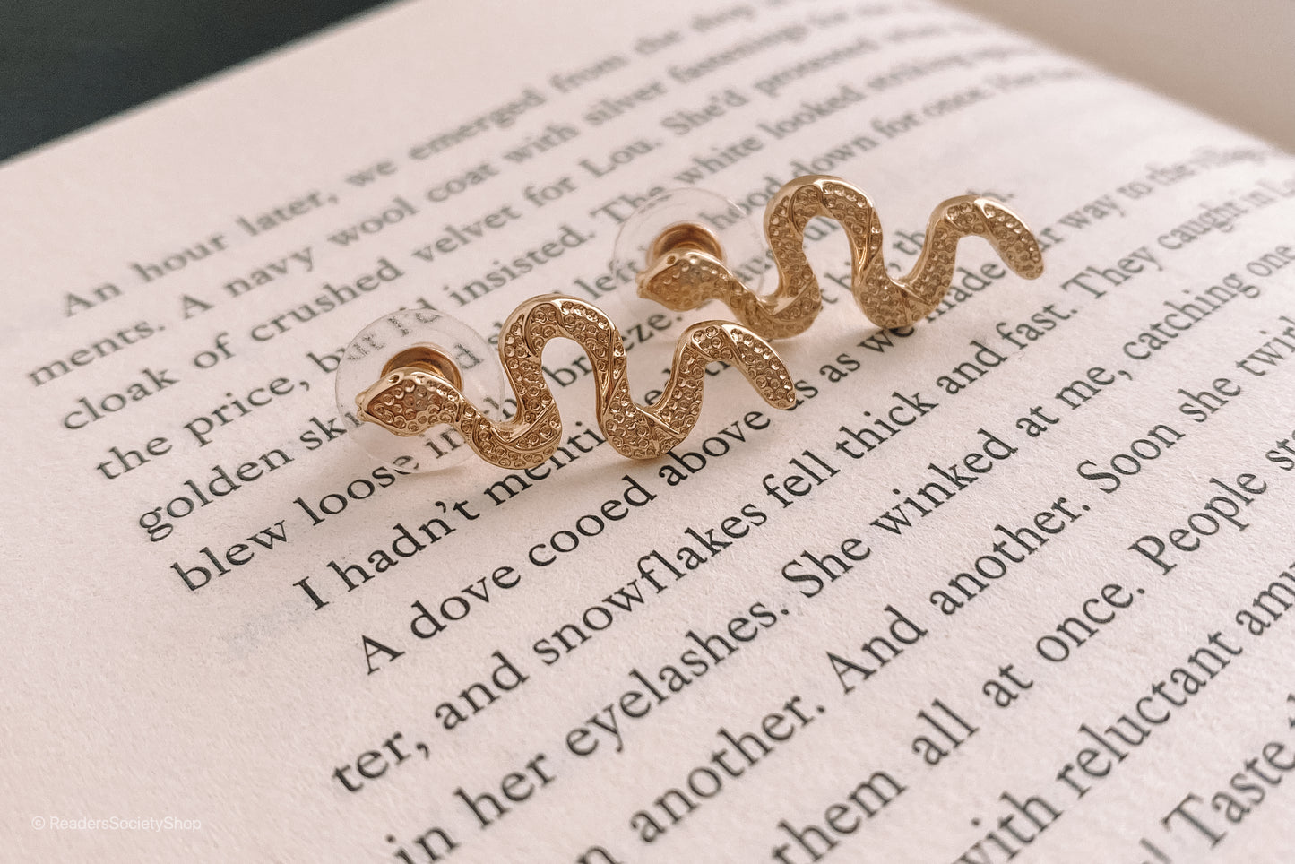 Serpent and Dove Earrings