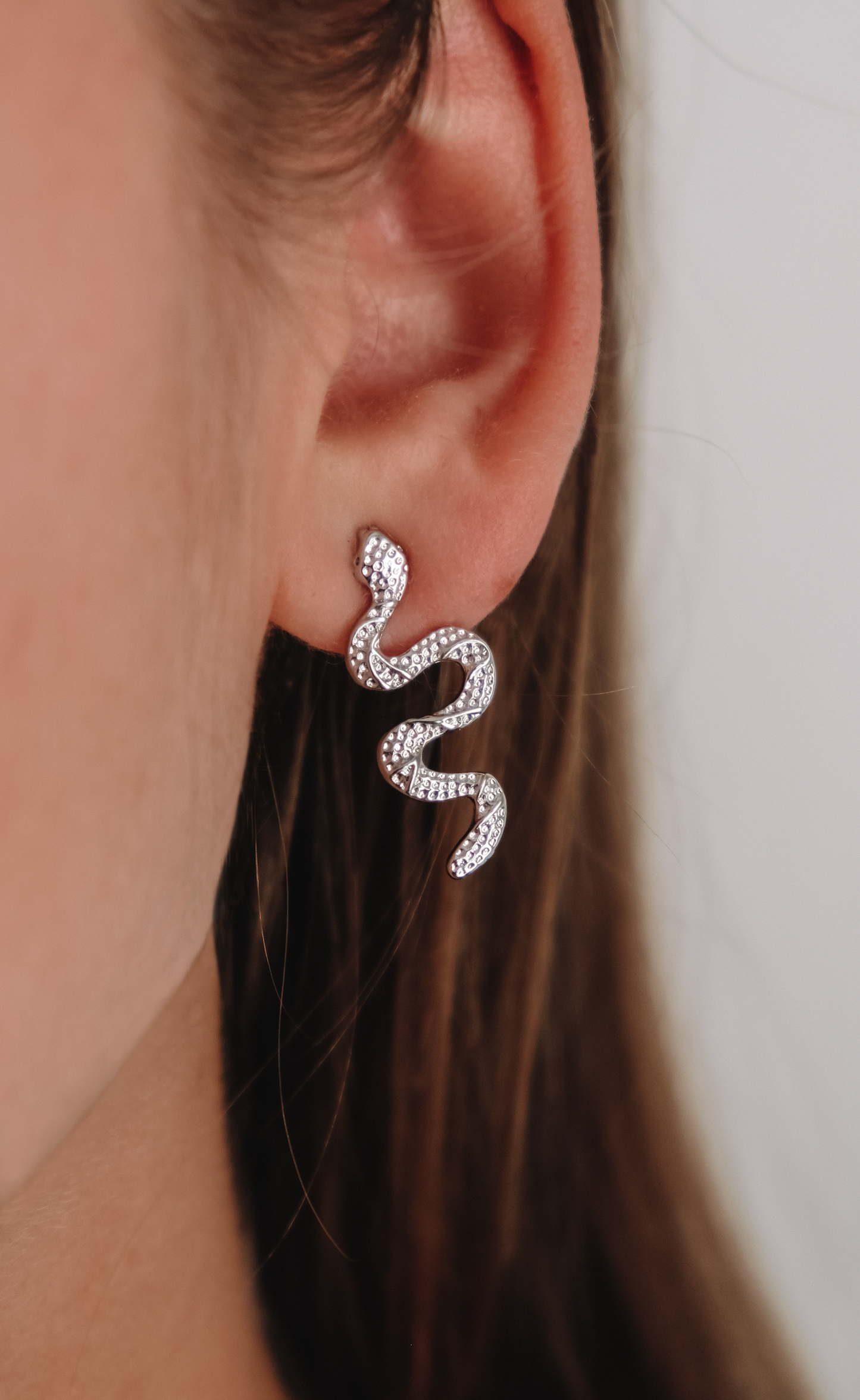 Serpent and Dove Earrings
