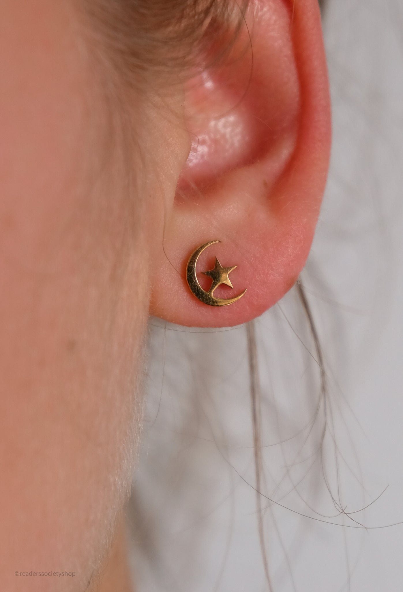 FAULTY Crescent City Stud Earring
