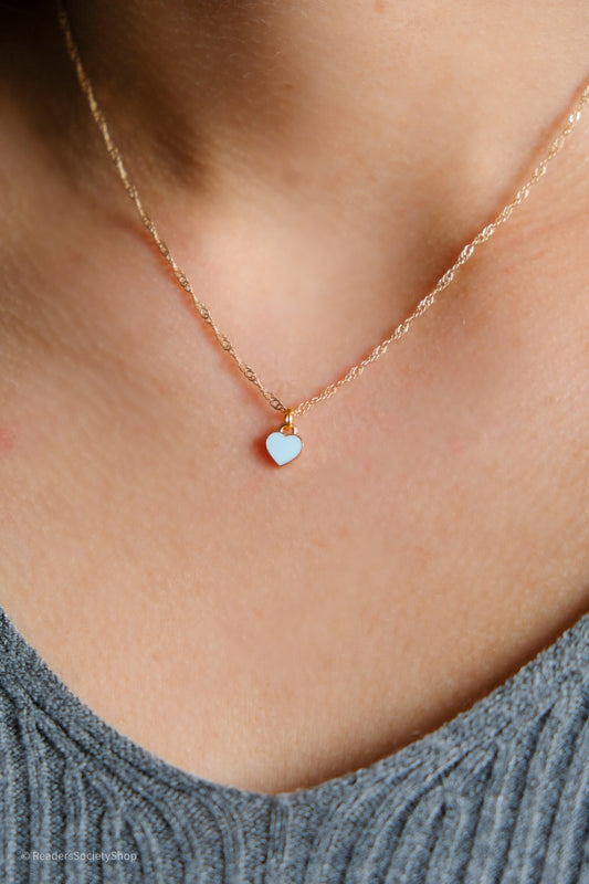 Meet Cute (blue) Necklace