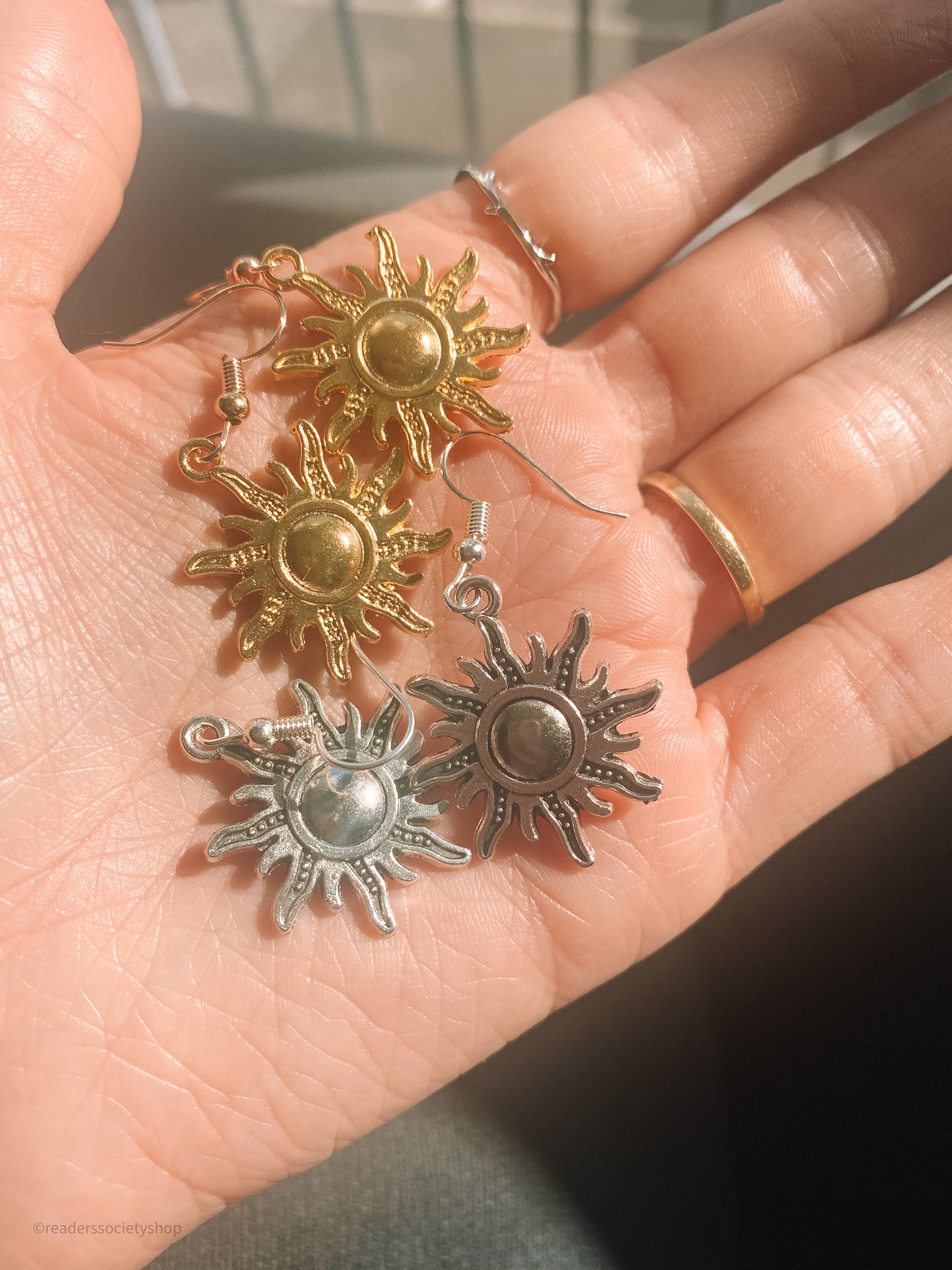 Sankta Alina Vintage Sun Necklace