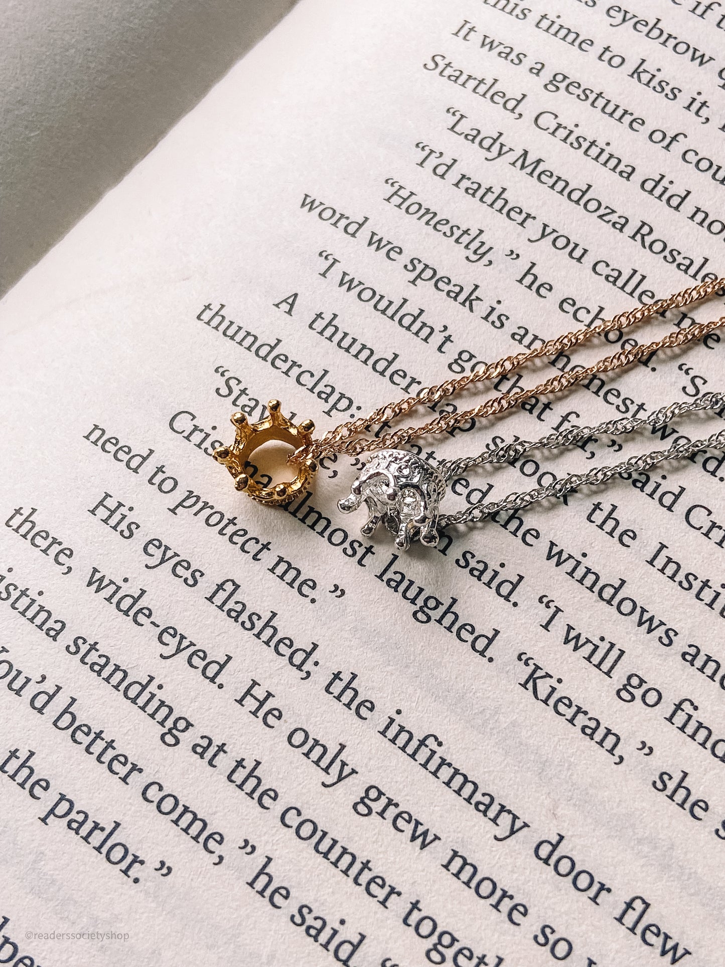 Crooked Crown Necklace
