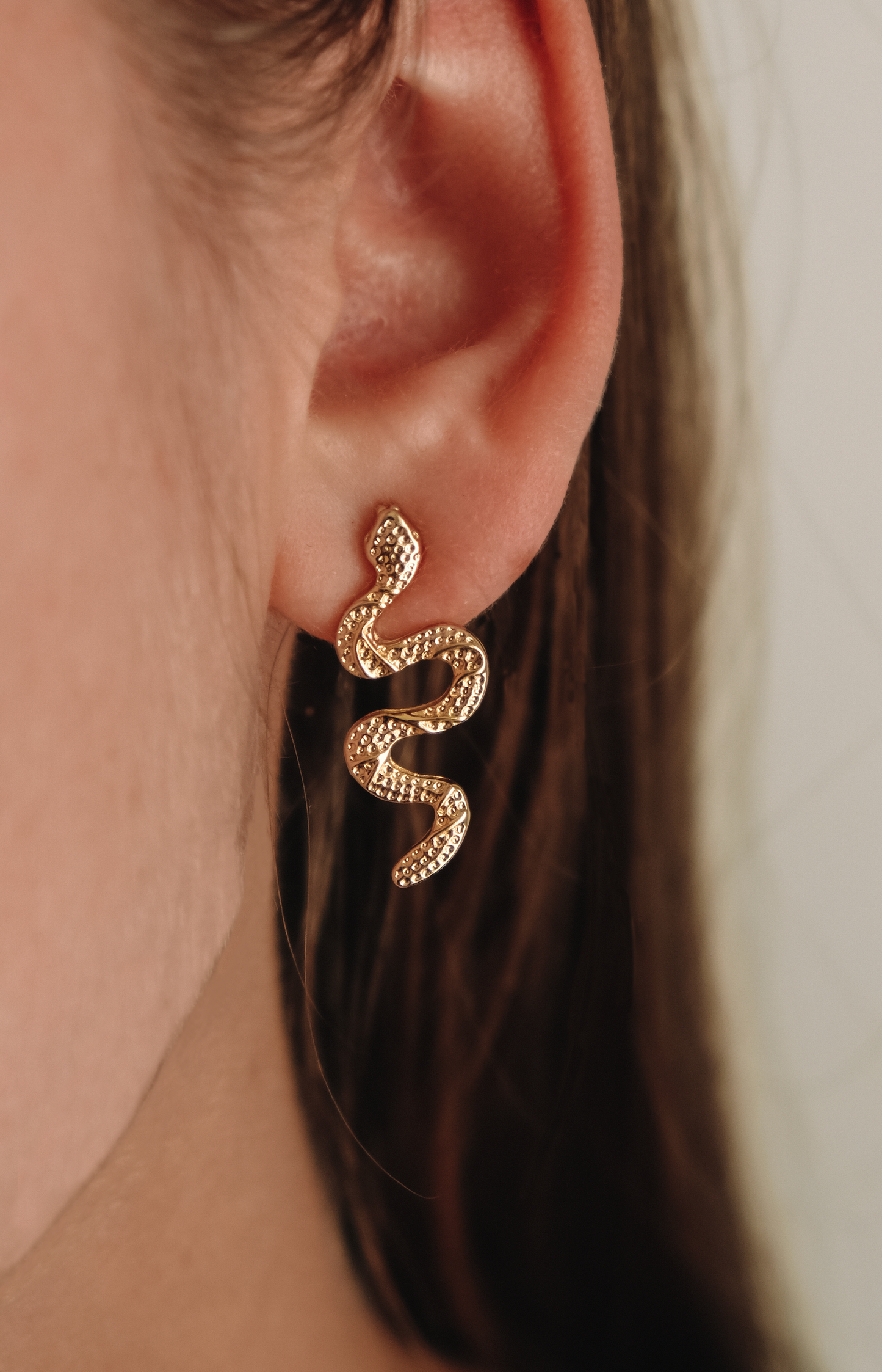 Serpent and Dove Earrings