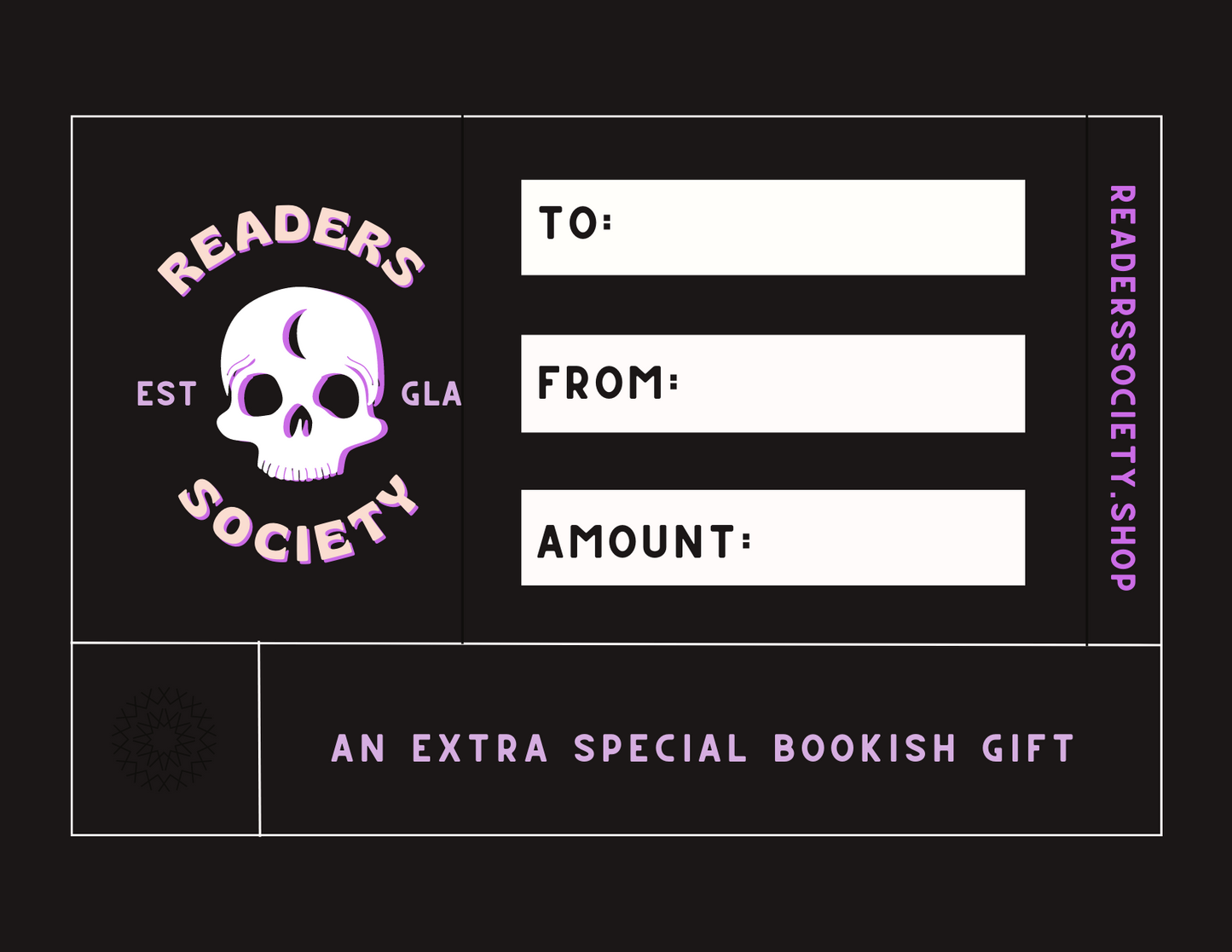 Readers Society Gift Card