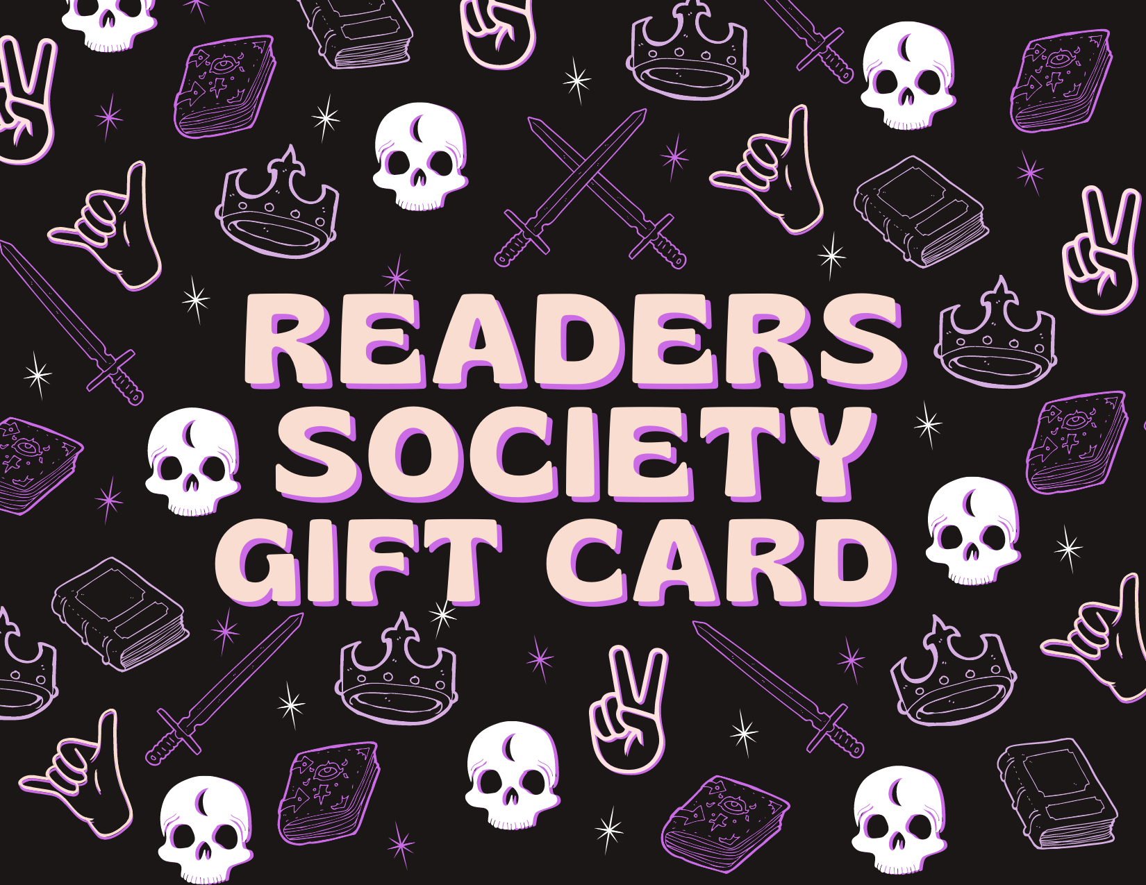 Readers Society Gift Card  Readers Society Shop